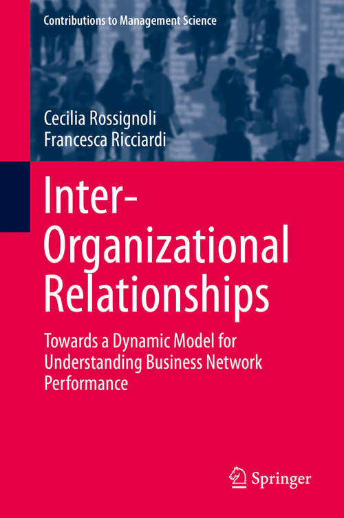 Book cover of Inter-Organizational Relationships
