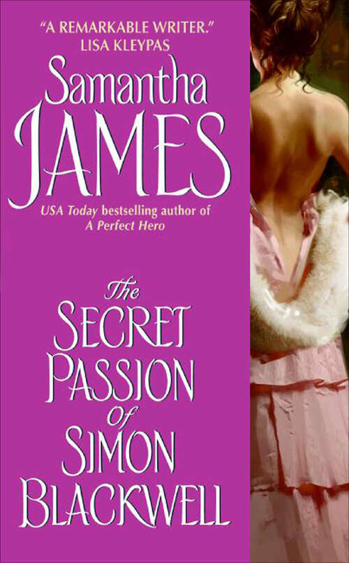 Book cover of The Secret Passion of Simon Blackwell (Avon Historical Romance)