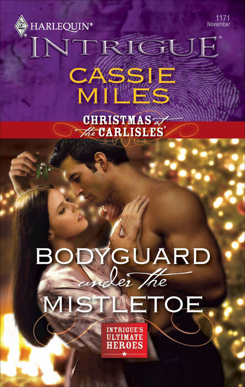 Book cover of Bodyguard Under the Mistletoe