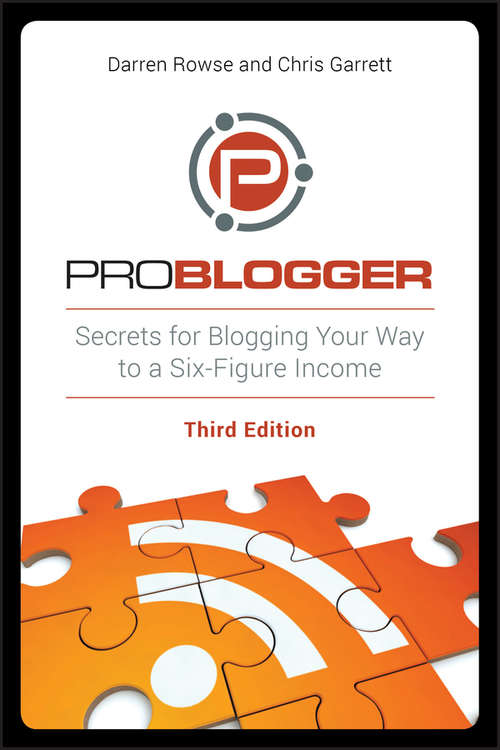 Book cover of ProBlogger
