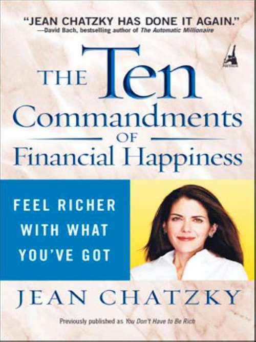 Book cover of The Ten Commandments of Financial Happiness