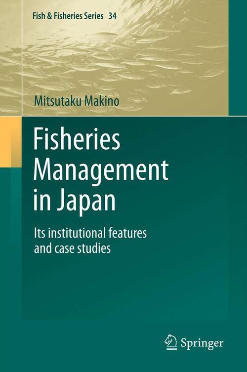 Book cover of Fisheries Management in Japan
