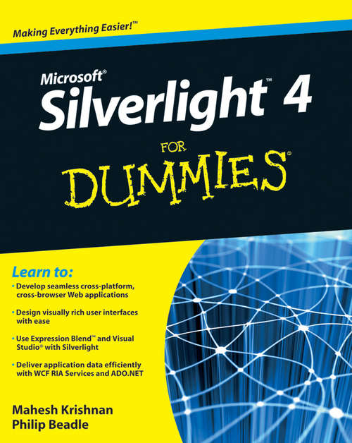 Book cover of Microsoft Silverlight 4 For Dummies
