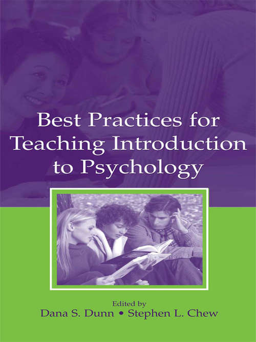 Best Practices for Teaching Introduction to Psychology