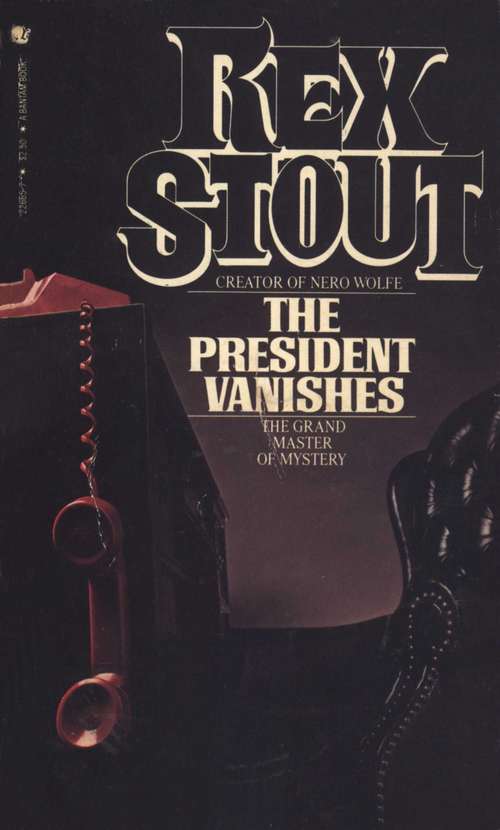 Book cover of The President Vanishes