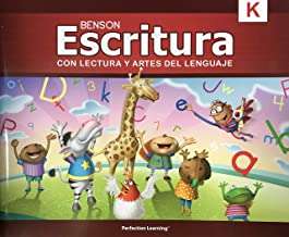 Book cover of Benson Escritura, con lectura y artes del lenguaje, K  [Vertical]