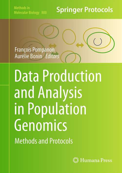 Book cover of Data Production and Analysis in Population Genomics