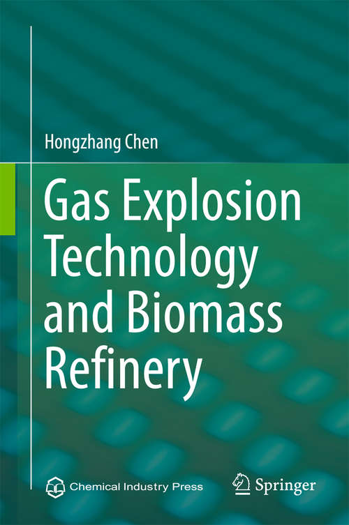 Book cover of Gas Explosion Technology and Biomass Refinery