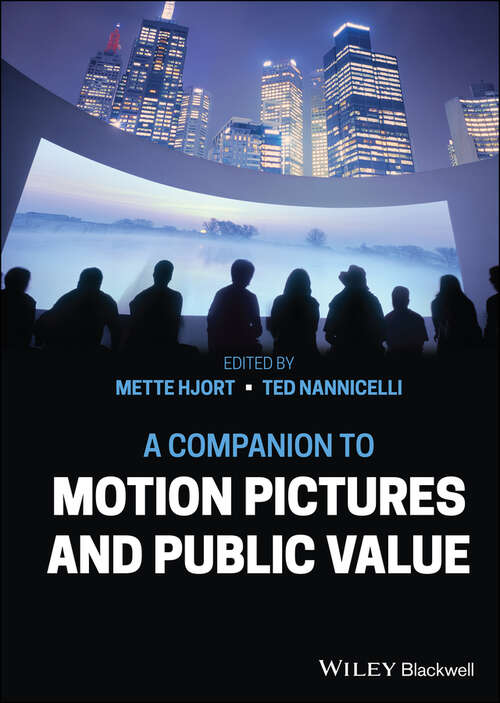 Book cover of A Companion to Motion Pictures and Public Value