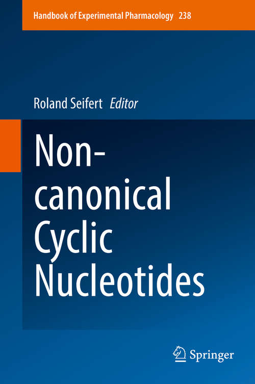 Book cover of Non-canonical Cyclic Nucleotides