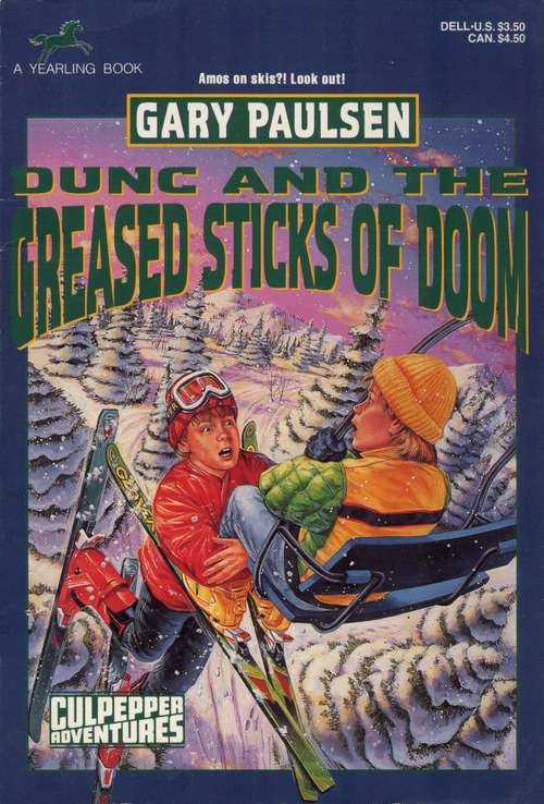 Book cover of Dunc and the Greased Sticks of Doom