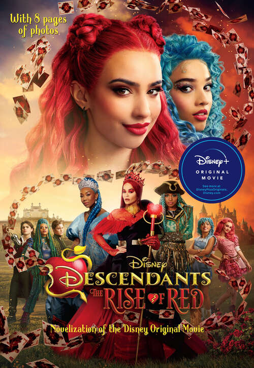 Book cover of Descendants: The Rise of Red Junior Novel