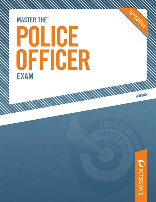 Book cover of Master the Police Officer Exam