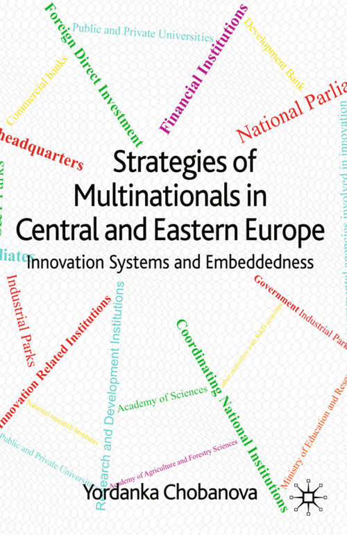 Book cover of Strategies of Multinationals in Central and Eastern Europe