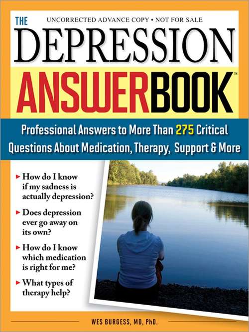 Book cover of Depression Answer Book