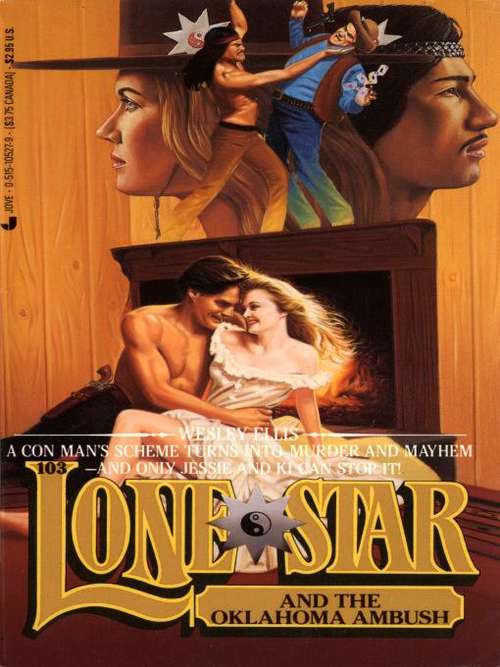 Book cover of Lone Star and The Oklahoma Ambush (Lone Star #103)