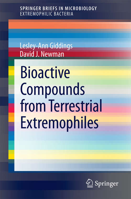 Book cover of Bioactive Compounds from Terrestrial Extremophiles