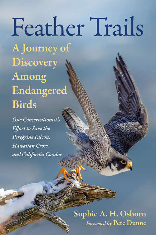 Book cover of Feather Trails: A Journey of Discovery Among Endangered Birds