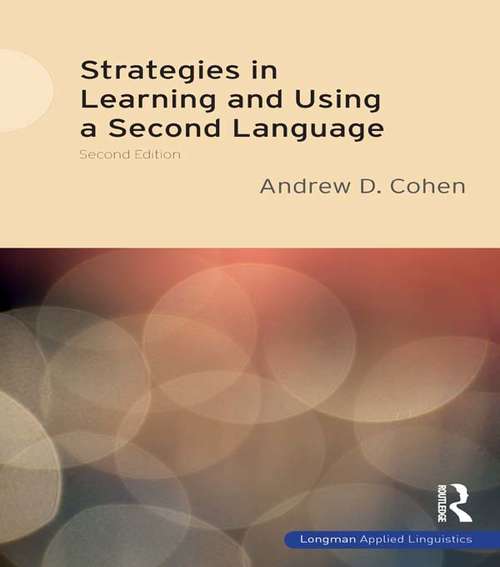 Strategies in Learning and Using a Second Language