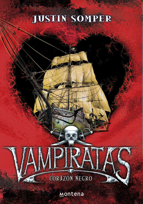Book cover of Corazón negro (Vampiratas: Volumen 4)