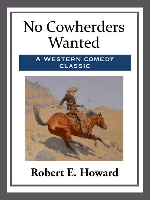 Book cover of No Cowherders Wanted