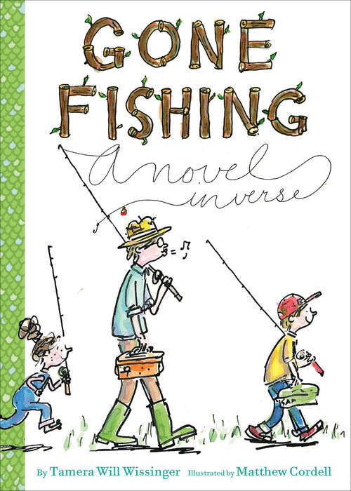 Book cover of Gone Fishing: A Novel in Verse