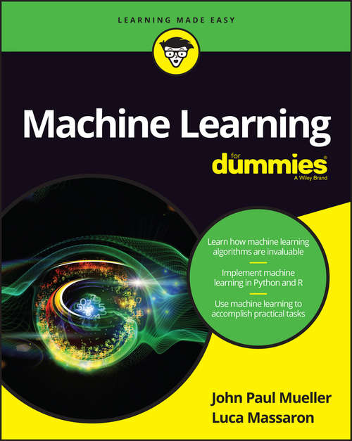 Book cover of Machine Learning For Dummies