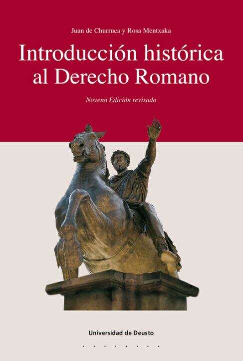 Book cover of Introducción histórica al Derecho romano