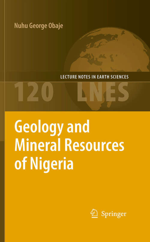 Book cover of Geology and Mineral Resources of Nigeria