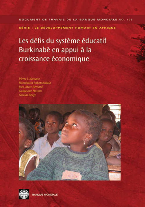 Les défis du système éducatif Burkinabè en appui à  la croissance économique