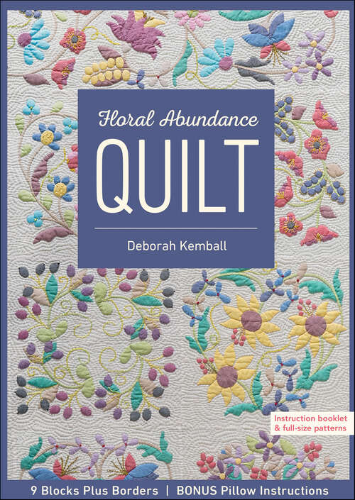 Book cover of Floral Abundance Quilt