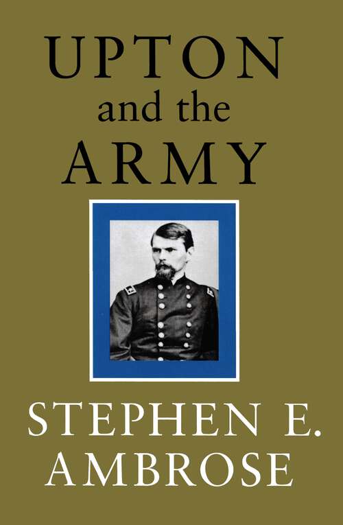 Book cover of Upton and the Army