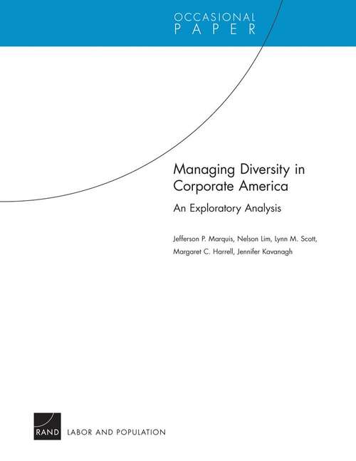 Managing Diversity in Corporate America: An Exploratory Analysis