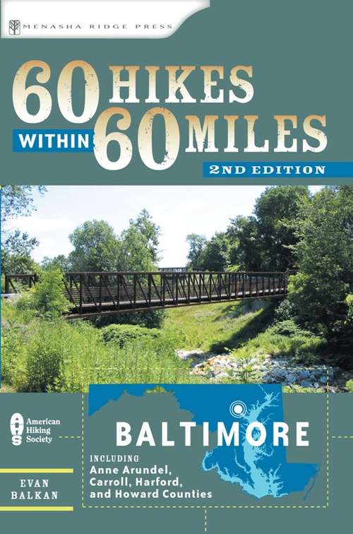 Book cover of 60 Hikes Within 60 Miles: Baltimore
