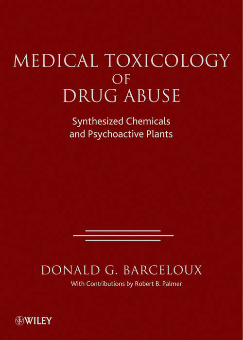 Book cover of Medical Toxicology of Drugs Abuse