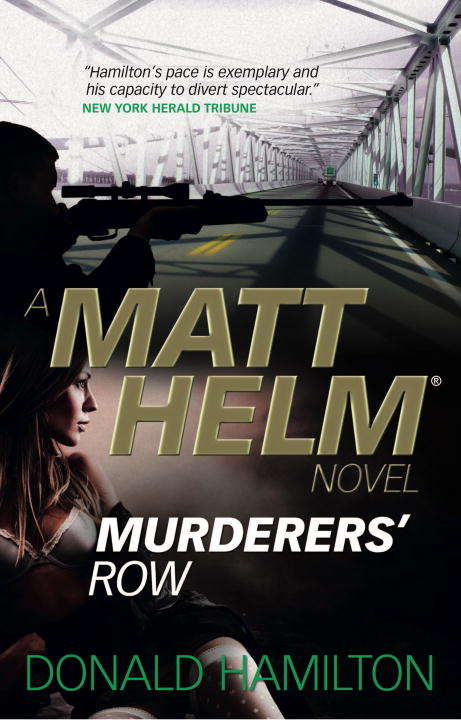 Book cover of Matt Helm - Murderers' Row