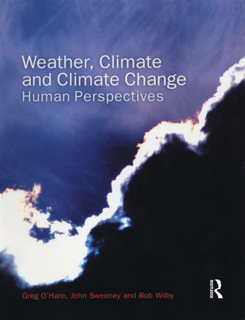 Weather, Climate and Climate Change: Human Perspectives