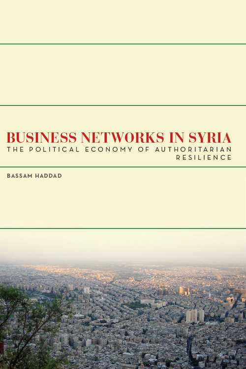 Book cover of Business Networks in Syria