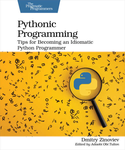 Book cover of Pythonic Programming