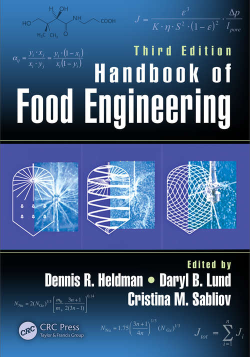 Book cover of Handbook of Food Engineering (3)