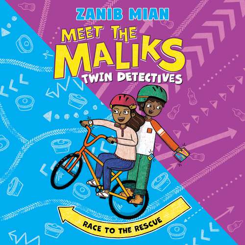 Book cover of Race to the Rescue: Book 2 (Meet the Maliks – Twin Detectives)