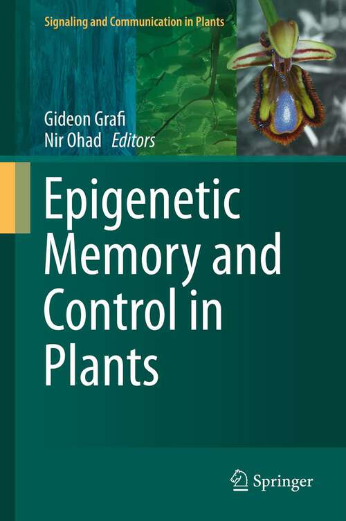 Book cover of Epigenetic Memory and Control in Plants
