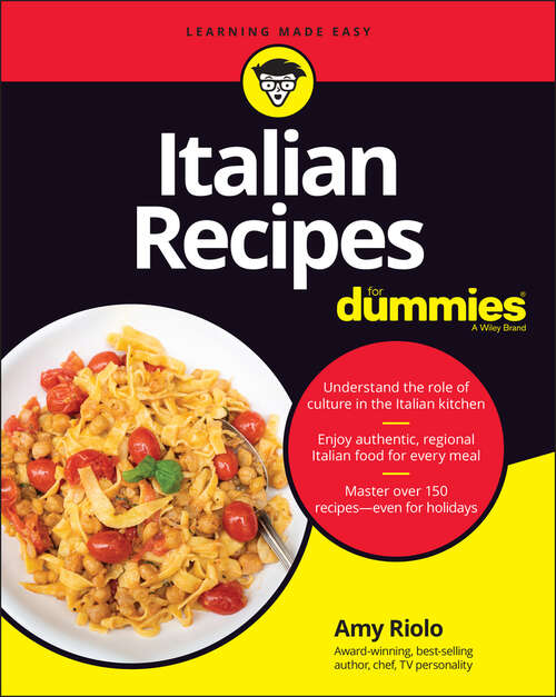 Book cover of Italian Recipes For Dummies