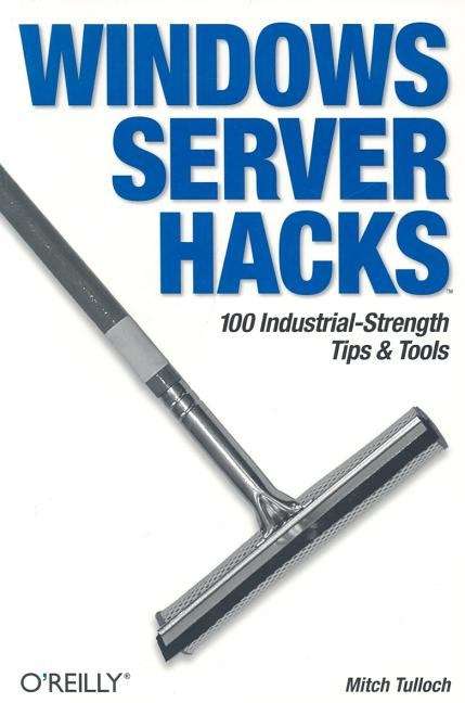 Book cover of Windows Server Hacks