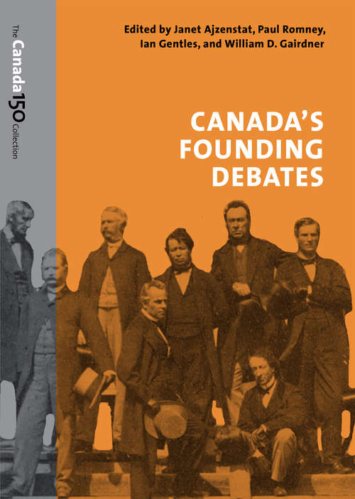 Book cover of Canada's Founding Debates