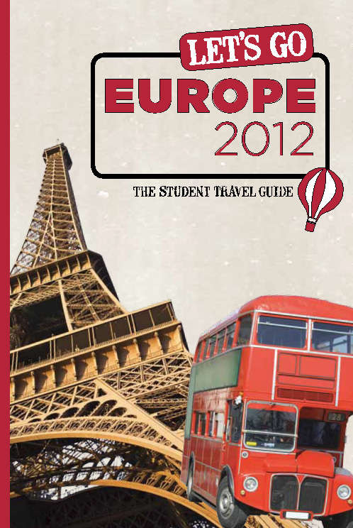 Book cover of Let's Go Europe 2012