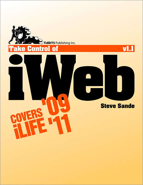 Book cover of Take Control of iWeb '09