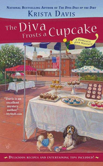 Book cover of The Diva Frosts a Cupcake (A Domestic Diva Mystery #7)