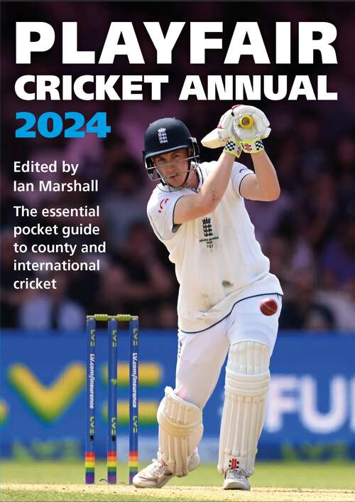 Book cover of Playfair Cricket Annual 2024