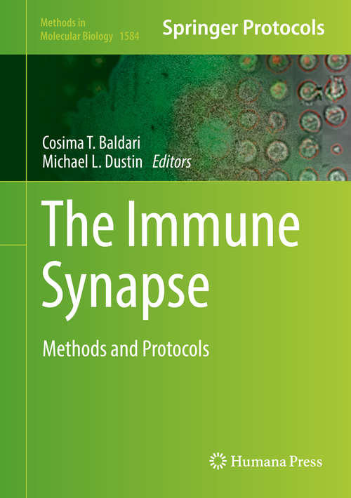 Book cover of The Immune Synapse